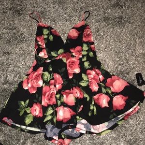 Windsor rose romper